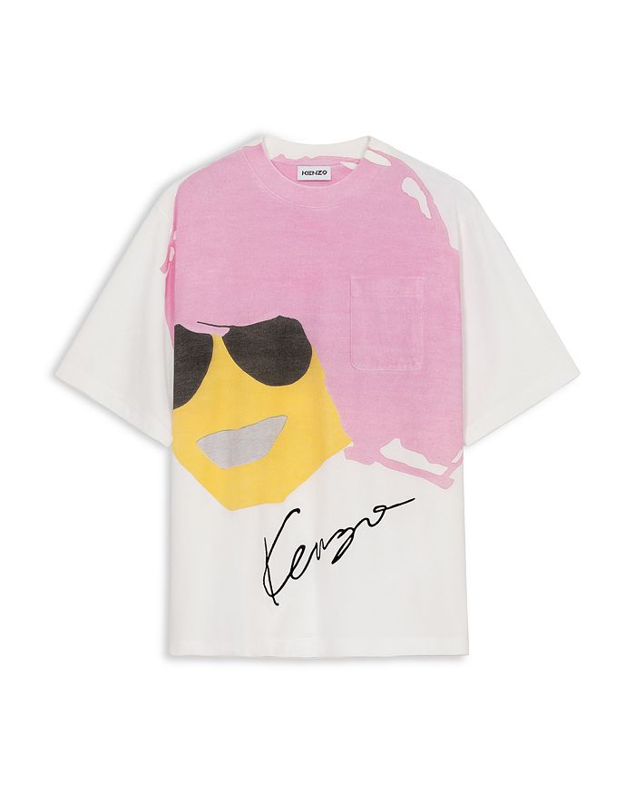 Kenzo Cotton Graphic Pocket Tee Bloomingdale's