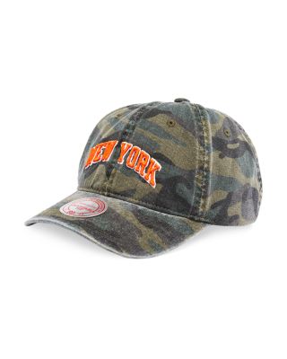 MITCHELL NESS Cotton Camouflage New York Knicks Dad Hat Bloomingdale s