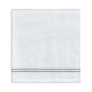 Sferra Aura Towel In White/celadon