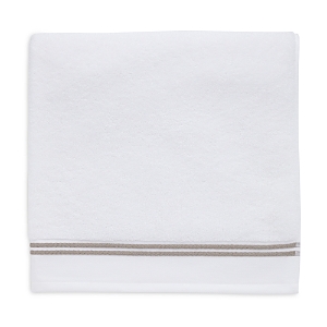 Sferra Aura Washcloth In White/stone