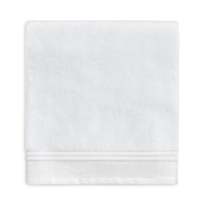 Sferra Aura Towels In White/white