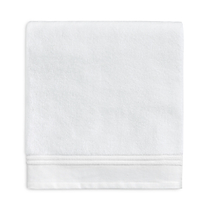 Shop Sferra Aura Bath Towel In White/white