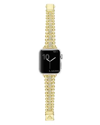 Smart Caviar 18K Gold Diamond Apple™ Watch Bracelet, 38mm-45mm