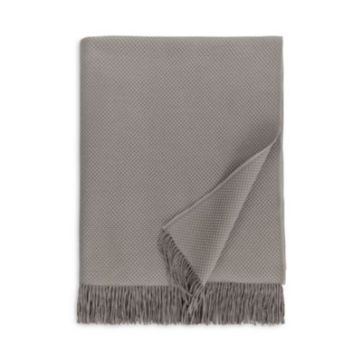 SFERRA - Bristol Basketweave Cotton & Alpaca Throw