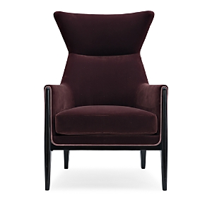 Caracole Boundless Chair In Maroon