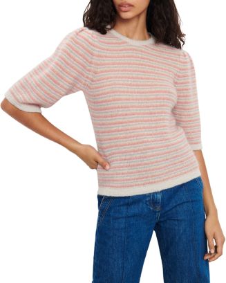 Top BA&SH Simael Striped Sweater - Pink