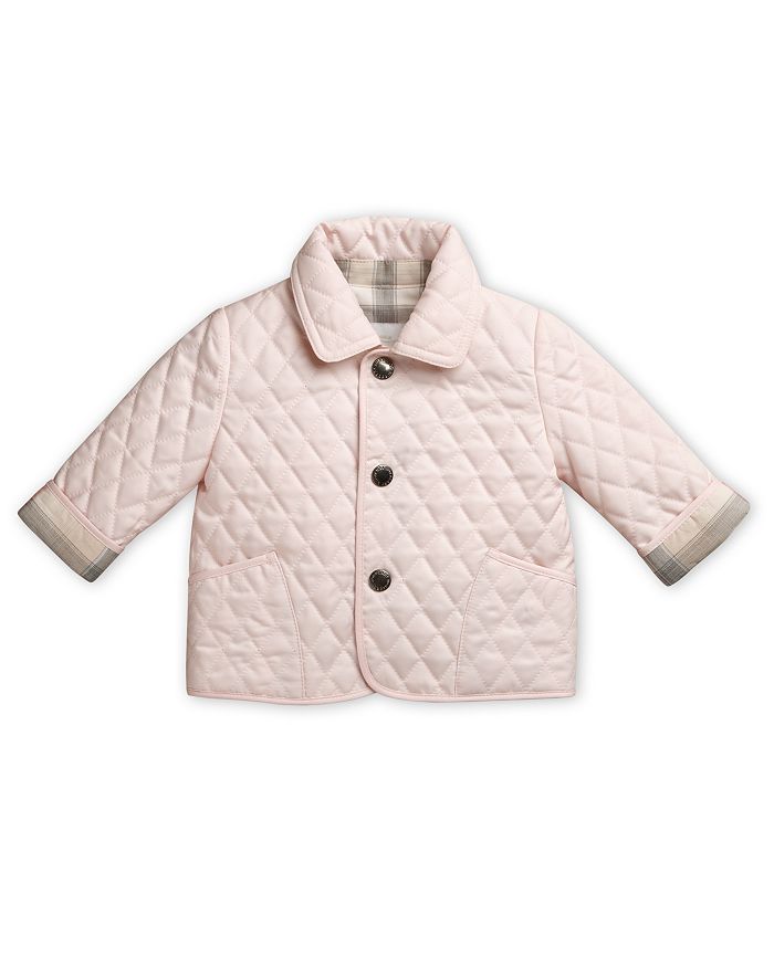 BURBERRY KIDS Baby Monogram quilted jacket 6 m