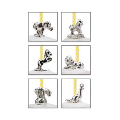 Reed & Barton - Let's Celebrate 6-Piece Circus Animals Candle Set