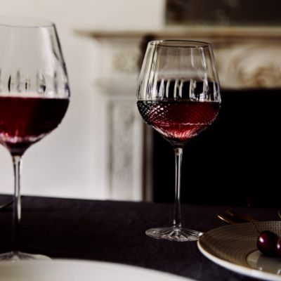 Irish Lace Red Wine Glass, Set of 2