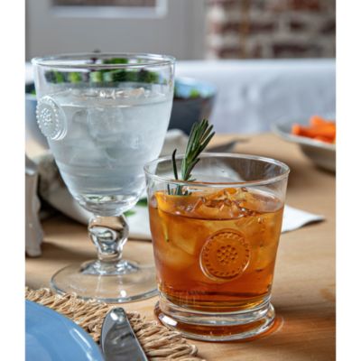 Berry & Thread Clear Double Old-Fashioned Glass