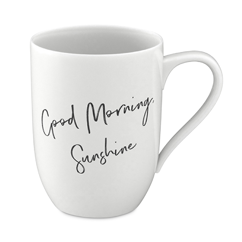 Villeroy & Boch Statement Good Morning Sunshine Mug In Good Morning Sunshine