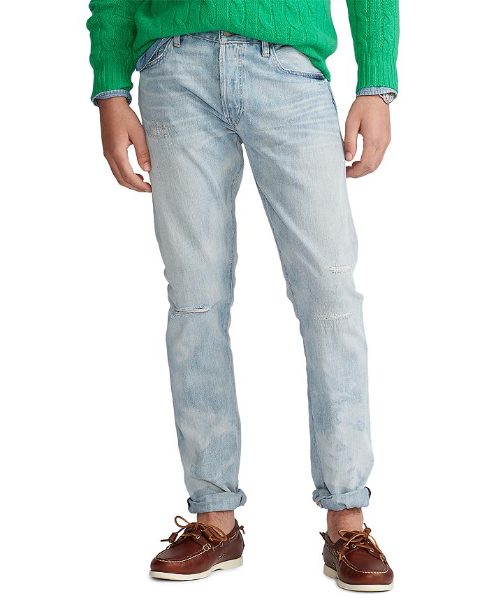 Honger Ongrijpbaar leer Polo Ralph Lauren Varick Slim Straight Fit Jeans in FENNESSY |  Bloomingdale's
