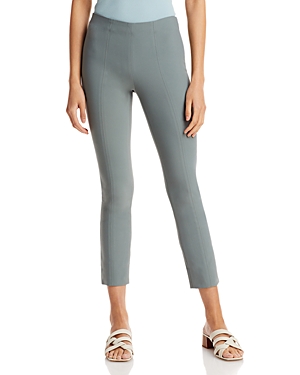 Vince Stitch Front Seam Leggings In Dark Sea Stone