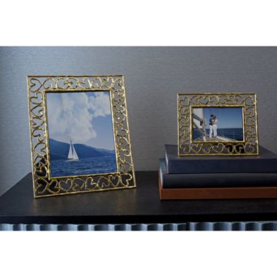 Gold Heart Frame, 8" x 10" 