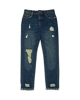 AQUA - Girls' Weekender Straight Fit Jeans, Big Kid - 100% Exclusive