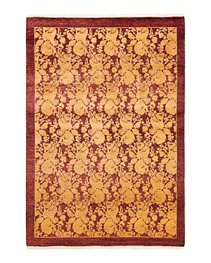 Bloomingdale's Mogul M1589 Area Rug, 4'1 X 5'10 In Red