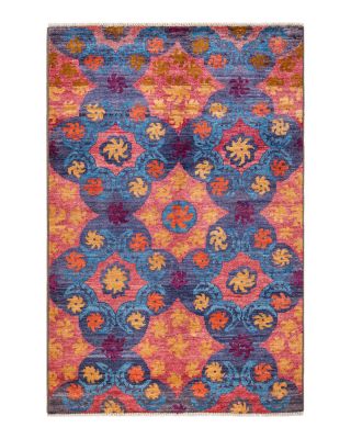 Bloomingdale's Modern M1649 Area Rug, 5'5 x 8'1