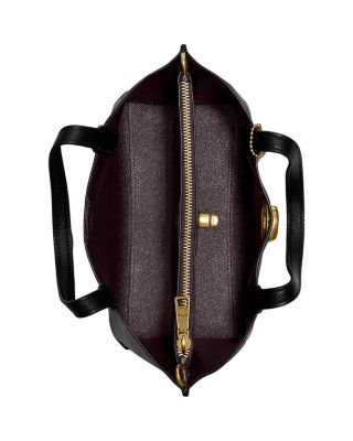 coach black large tote
