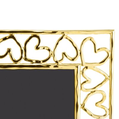Gold Heart Frame, 8" x 10" 