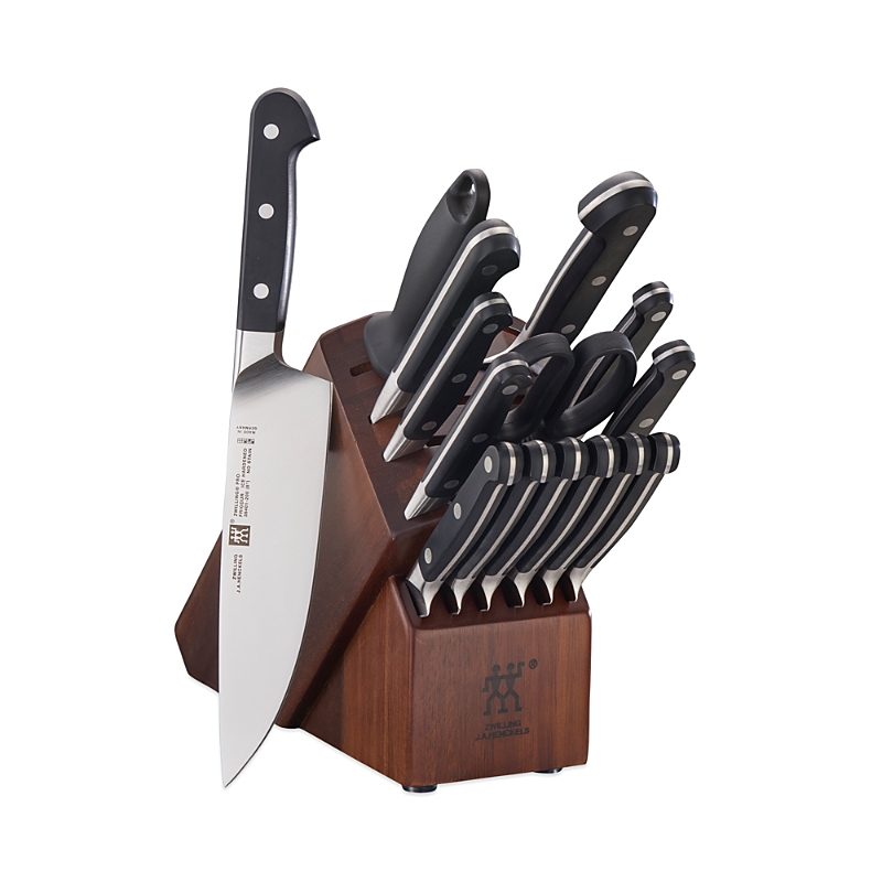 Zwilling J.a. Henckels Zwilling Pro 16-pc. Knife Block Set In Black
