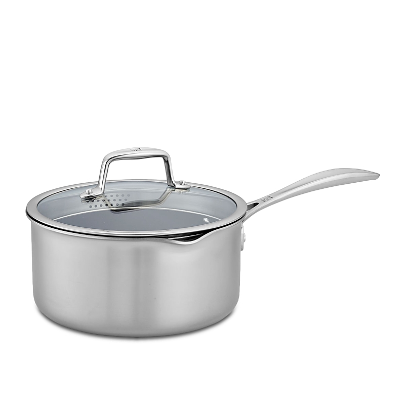 Zwilling J.a. Henckels Clad Cfx 3 Qt. Saucepan In Silver