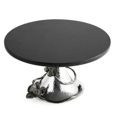 Black Orchid Cake Stand