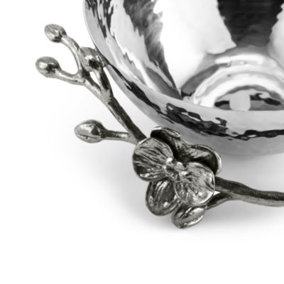 Black Orchid Nut Bowl