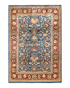 Bloomingdale's Mogul Area Rug, 6'2 X 8'10 In Blue
