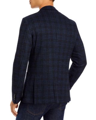 hugo boss checked blazer