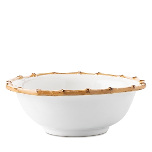 Juliska Bamboo Rice Bowl In White