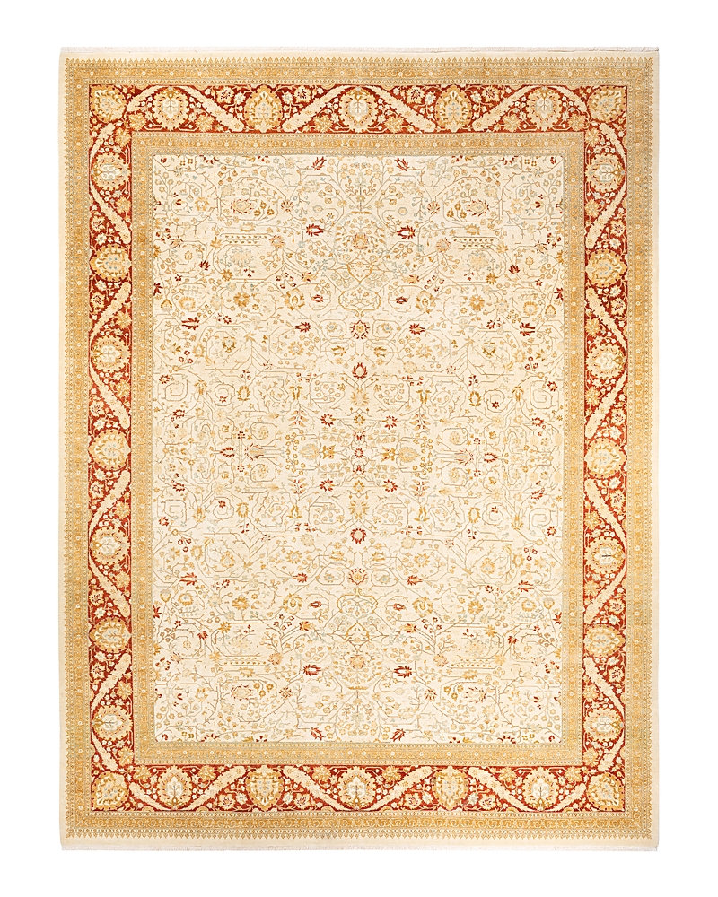 Adorn Handwoven Rugs Mogul M1503 9'3" x 12'3" Area Rug - Ivory