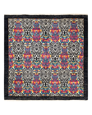 Bloomingdale's Suzani M1661 Square Area Rug, 6'1 X 6'2 In Black