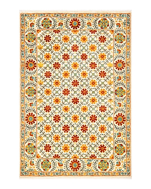 Bloomingdale's Suzani M1695 Area Rug, 5'2 X 7'7 In Ivory