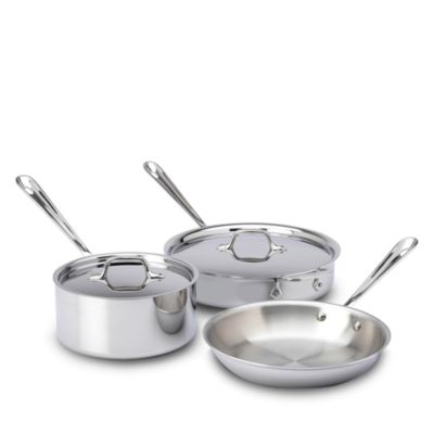 D3 Stainless Steel 5-Piece Cookware Set