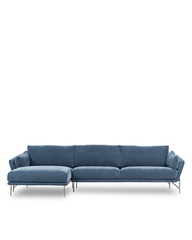 Exquisite Leather Upholstery Corner L-shape Sofa Winston-Salem North  Carolina Nicoletti-Atlante-ESF-445