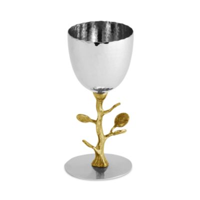 Botanical Leaf Kiddush Cup