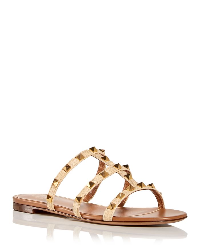 Valentino Garavani Women s Slide Sandals Bloomingdale s