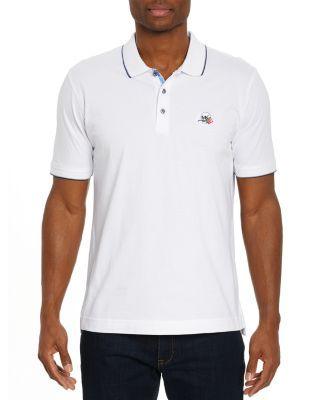 Rossi Short Sleeve Knit Polo Shirt - Exclusive