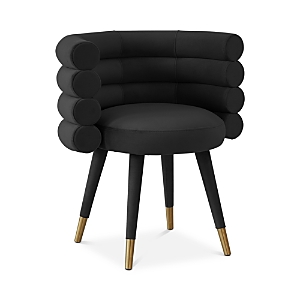 Tov Furniture Betty Velvet Dining Chair In Black