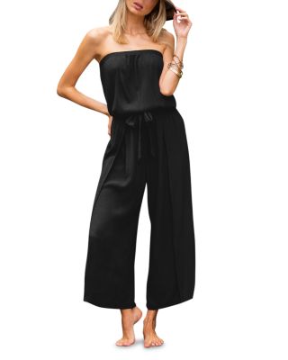 Ponza Strapless Cover Up Jumpsuit