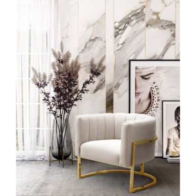  Magnolia Chair with Gold Base