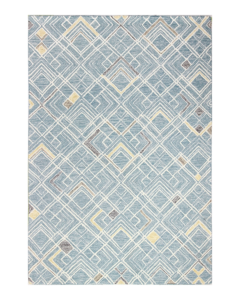 Bashian Valencia R131-al127 Area Rug, 3'6 X 5'6 In Teal