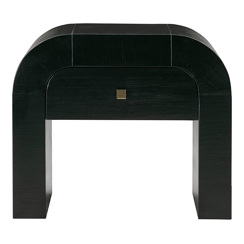 Tov Furniture Hump Nightstand In Black