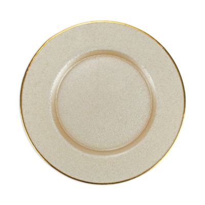 VIETRI - Metallic Glass Service Plate Charger