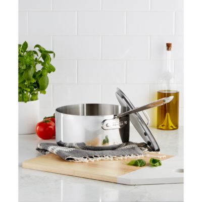 All Clad Stainless Steel 7-Piece Cookware Set - 100% Exclusive