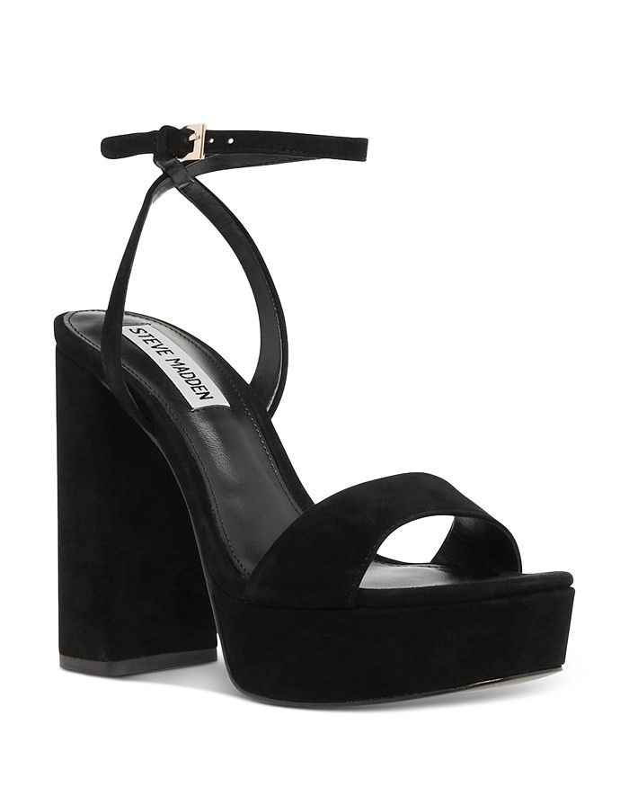 STEVE MADDEN Women's Lessa High Heel Platform Sandals | Bloomingdale's