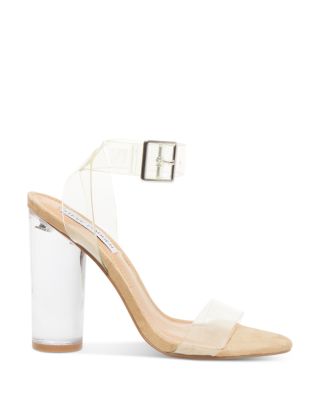 most comfortable clear heels