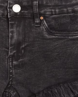 Girls' Sabotage High Rise Frayed Denim Shorts - Big Kid