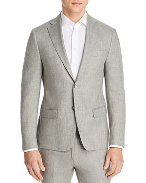 Robert Graham Delave Linen Slim Fit Suit Jacket In Gray