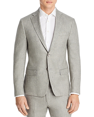 Robert Graham Delave Linen Slim Fit Suit Jacket In Gray